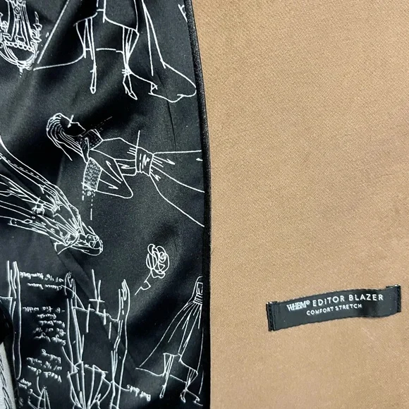 EUC - WHBM Editor Blazer - Size 4 - Picture 3 of 5